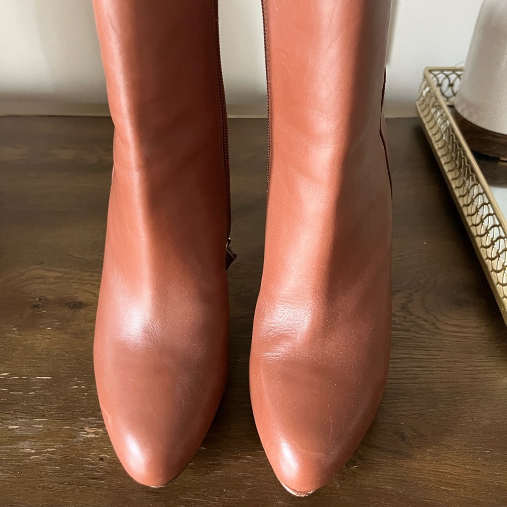 Nine west quanette booties. Used once perfect condition